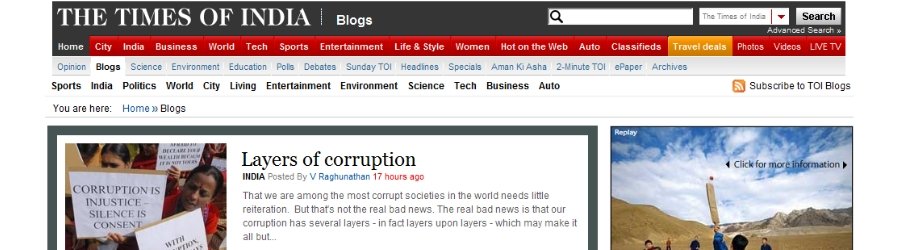 The Times of India Blogs